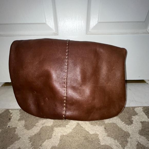 Adrienne Vittadini Brown Leather Handbag - Picture 9 of 12